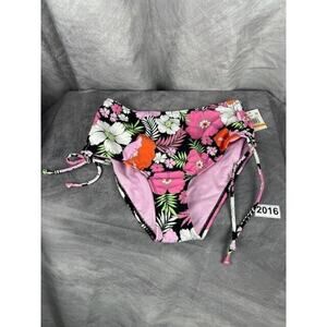 Salt + Cove Side Tie High Waist Swim Bottom Separates Juniors BHFO 7231